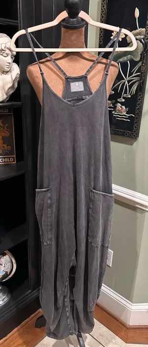 FP Movement Hot Shot Onesie – Washed Black – Size XS thumbnail 1