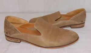 Lucky Brand Women's Cahill Casual Comfort Brown Leather Slip On Loafer size 9.5 thumbnail 2