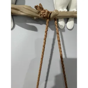 ibBan Anthropologie Beaded Boho Hobo Tote Shoulder Fringe Western Bag P thumbnail 5