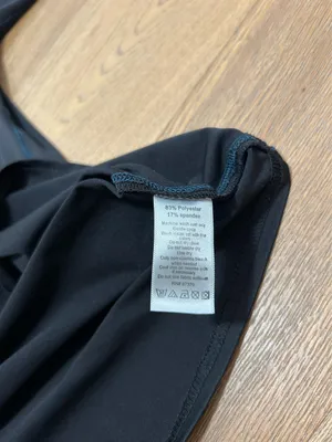 Alo medium long sleeve black shirt thumbnail 7