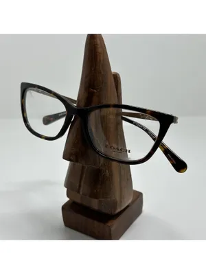 Coach HC6107 Dark Tortoise Cat Eye Eyeglasses Frames with Case thumbnail 2