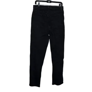 Abercrombie & Fitch 90s Straight Jeans Black Ultra High Rise 30x31 Denim thumbnail 4
