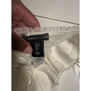 Sincerely Jules Lace Corset Bra/Top size Large - EUC thumbnail 4