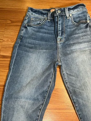7 for all mankind Classic Blue Straight-Leg Jeans thumbnail 2