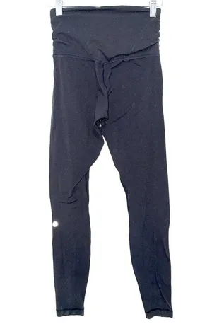 Lululemon Align Pant 28" Wrap Waist Black High Waisted Leggings Pants Size 4 thumbnail 7