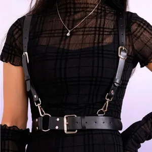 Black Harness Underbust Suspender O Ring Belt New thumbnail 1