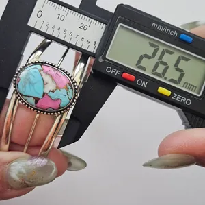 Cotton Candy Turquoise Bangle thumbnail 4