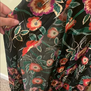 Womens New MISA Los Angeles Floral High Neck Halter Open Back Maxi Dress thumbnail 9
