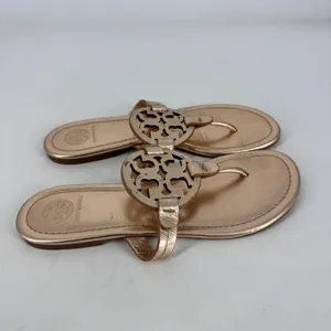 Tory Burch MILLER METALLIC SANDAL in Rose Gold thumbnail 2