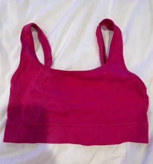 Pink sports bra Size 2 thumbnail 1