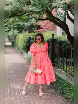 NWT Lilly Pulitzer Kina Midi in Pink Isle Psychedelic Swirl Eyelet Dress 8 $268 thumbnail 12