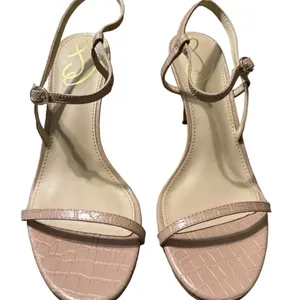 💞 Sam Edelman Doran Heeled Sandals‎ 👠 Blush Pink Strappy Size 9 Elegance ✨ thumbnail 2