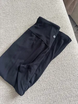 Lululemon Black High-Rise Cropped Wide-Leg Pant thumbnail 4