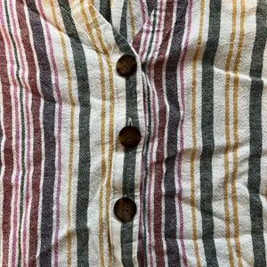 Abound Striped Button Blouse thumbnail 2