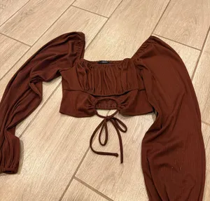Brown Forever 21 Top thumbnail 1