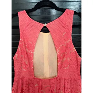 Free People Rocco Lace Mini Dress Size 8 Open Back thumbnail 6