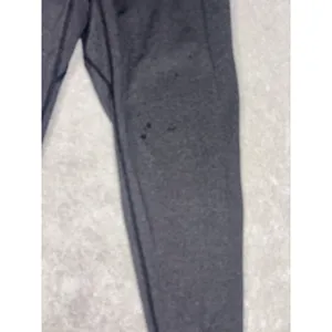 Lululemon double waistband slim tapered leg pants dark gray medium womens *flaw thumbnail 2