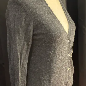 Uniqlo Dark‎ Gray Blazer with Embroidered Crest thumbnail 4