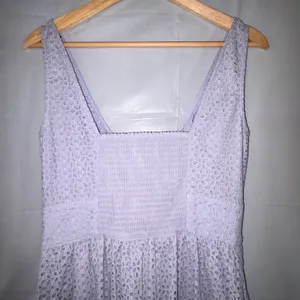 J.Crew Lavender Eyelet Button Front Midi Dress Womens 2 Event Sleeveless NWT thumbnail 8