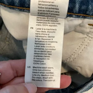 COS Denim A Line Midi Skirt With Front Slit Size 2 thumbnail 6