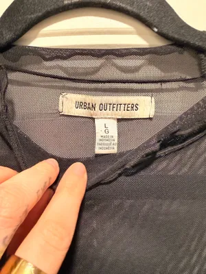 Mesh Top Urban Outfitters Long Sleeve thumbnail 4