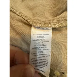 FAHERTY ARLIE DAY SHORT Beige LINEN BLEND SHORTS SIZE XL‎ thumbnail 6