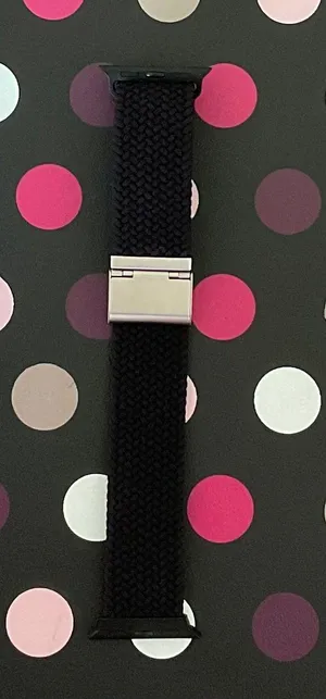 Apple Watch Black Braided Nylon Band thumbnail 1
