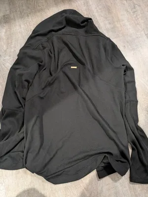NWT Alala Black Hooded Cardigan Size Small thumbnail 3