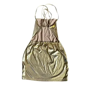 Shein Women's Gold Dress thumbnail 3