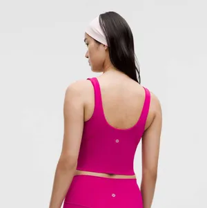 Lululemon Align Tank Top *Light Support, A/B Cup Ripened Raspberry Size 14 thumbnail 2