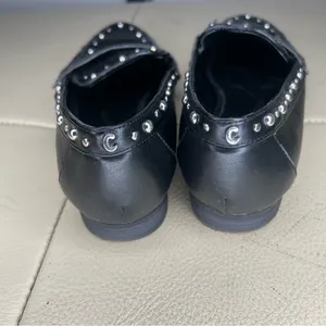 Sam Edelman‎ Black Leather Studded Mules size 6 casual comfort thumbnail 9