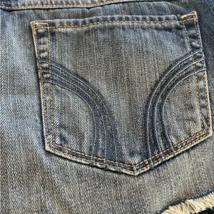 Hollister Lowrise Short Short Sz 15/32 Crochet Trim Fringe Hem 100% Cotton NWT thumbnail 6