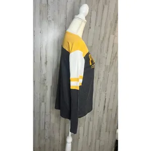 NWT Pittsburgh Penguins Women's Black Long Sleeve Graphic Hockey Shirt Medium‎ thumbnail 2
