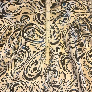 Zara Black and White Paisley Blouse size S thumbnail 5