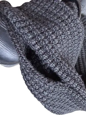 Gucci Aspen Wool Babylon Black Wool Knit Over the Knee Wedge Size 9.5 Women's thumbnail 7