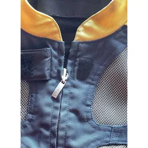 BMW Air Flow 2 Women's Size 8R Motorcycle Jacket Padding Armor Yellow RARE thumbnail 13