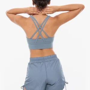 Amazon Essentials Blue Sports Bra Intimates & Sleepwear thumbnail 3