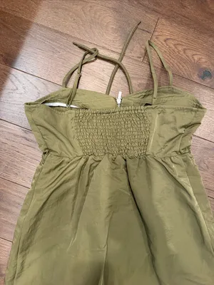 Future Collective Women's Nylon Zip-Front Midi Dress Size Small - C66-011 thumbnail 9