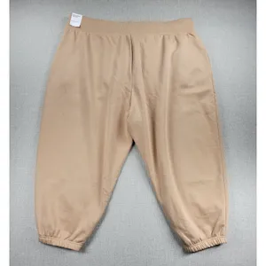 Nike Womens Sweatpants Size 4X Tan Phoenix Fleece Oversized Fit High Rise NEW thumbnail 10