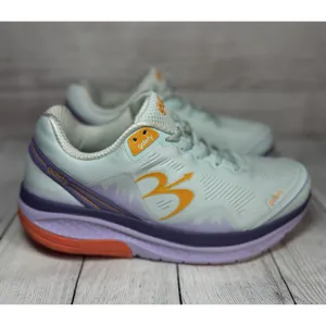 G Defy Gravity Defyer Women's 9.5 Mighty Walk Shoes Mint/Purple thumbnail 2