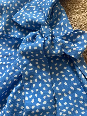 Hello Molly Mini Dress Blue Polka Dots thumbnail 5