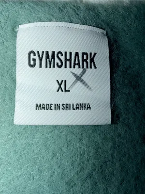 GymShark Whitney Simmons Eyelash Knit Bandeau Tank - Leaf Green thumbnail 5