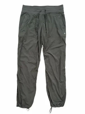 Lululemon NEW Dance Studio Pants Size 12 Army Green thumbnail 2