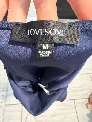 Dark Blue Homecoming dress thumbnail 3