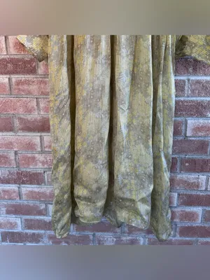 Zara Maxi Dress Women’s Small Metallic Floral Ethereal Boho Prairie Cottagecore thumbnail 4