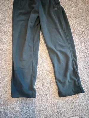 Skims fleece lounge straight leg pants sold out color size small relaxed fit NWT thumbnail 6