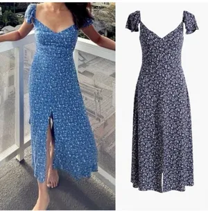New! Baxley Midi Dress Dark Blue thumbnail 5