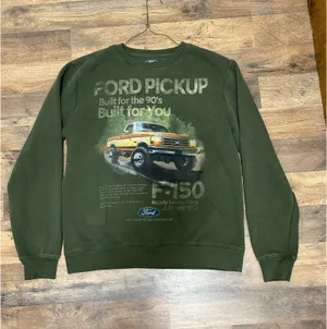 Ford green Olive Hoddie Size M thumbnail 1