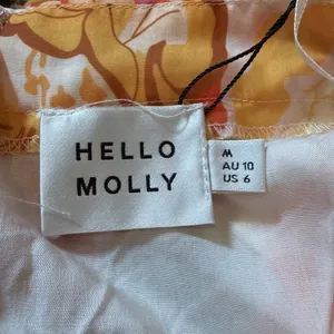 Hello Molly Lovely Limelight Cut Out Floral Dress Size 6 NWT thumbnail 8