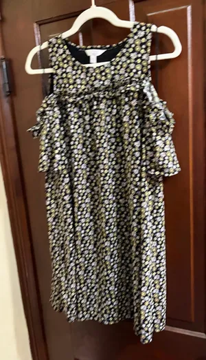 Lauren Conrad Black Floral Dress LC thumbnail 1